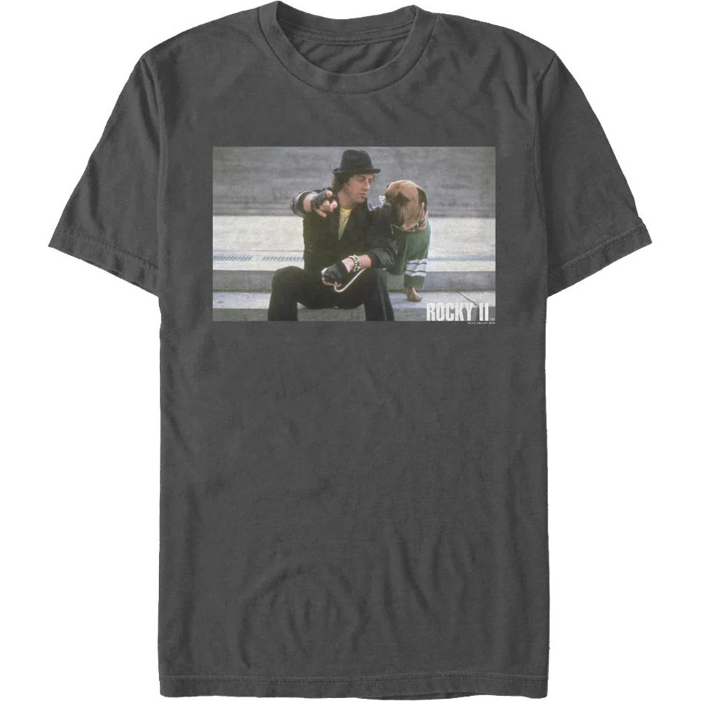Butkus And Rocky Chicago Football Pop Culture Mashup Graphic T-Shirt